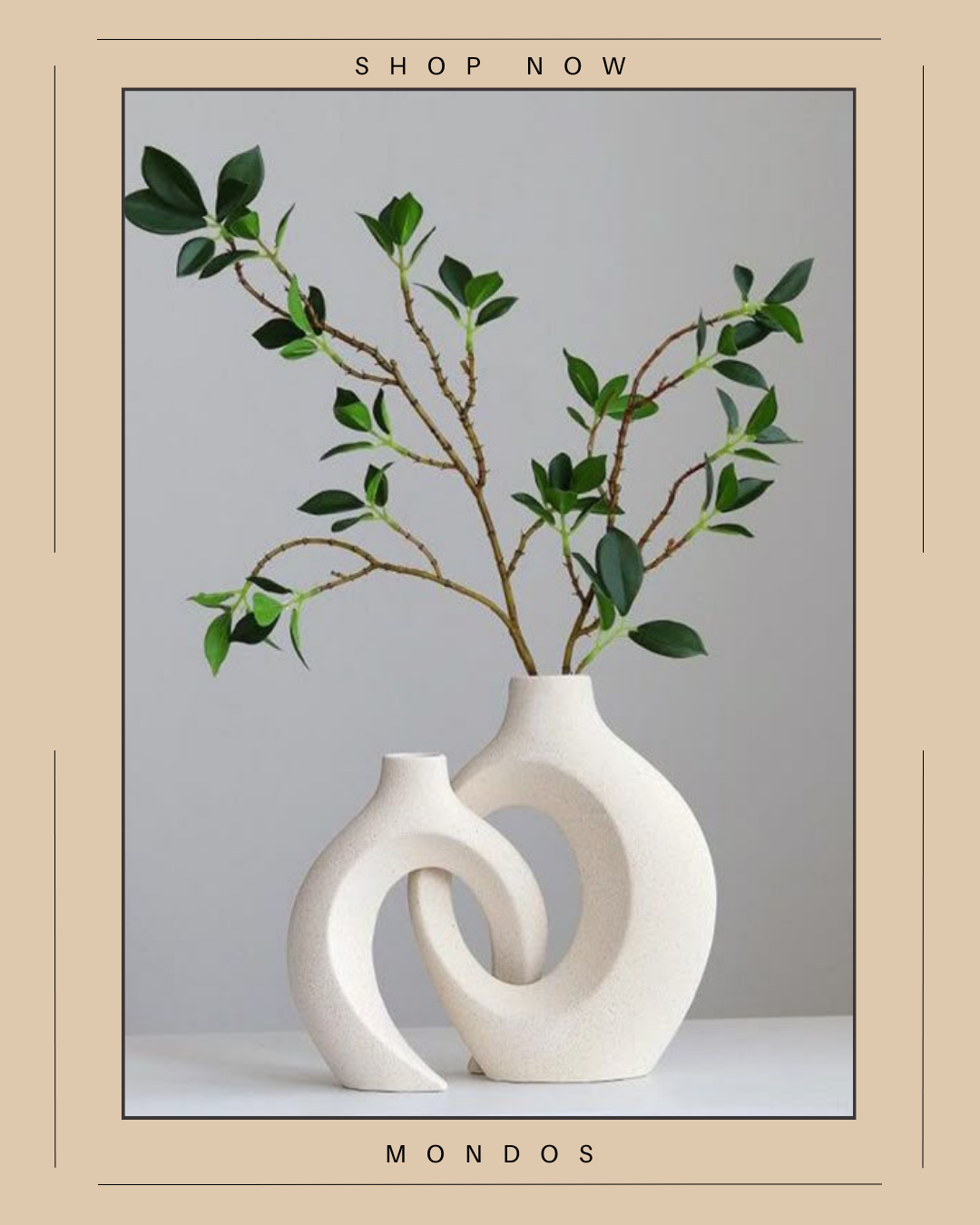 Vase decoration Nordic (D640)