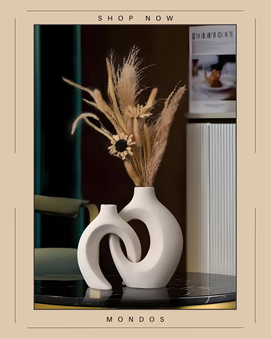 Vase decoration Nordic (D640)