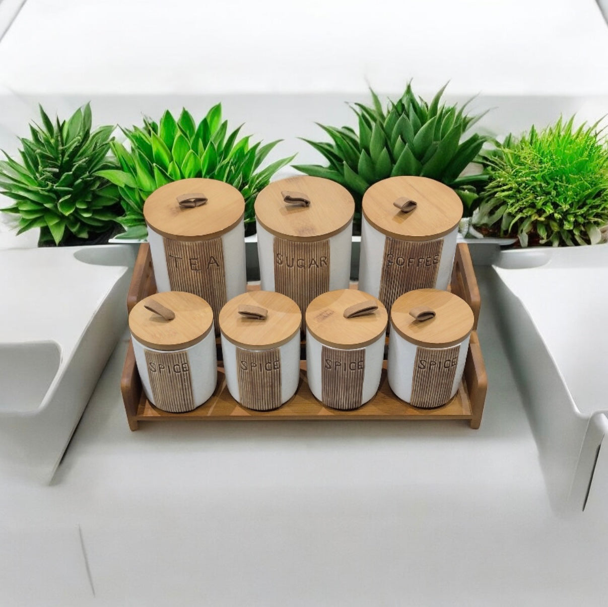 Canister set 1/7 pcs (D674)