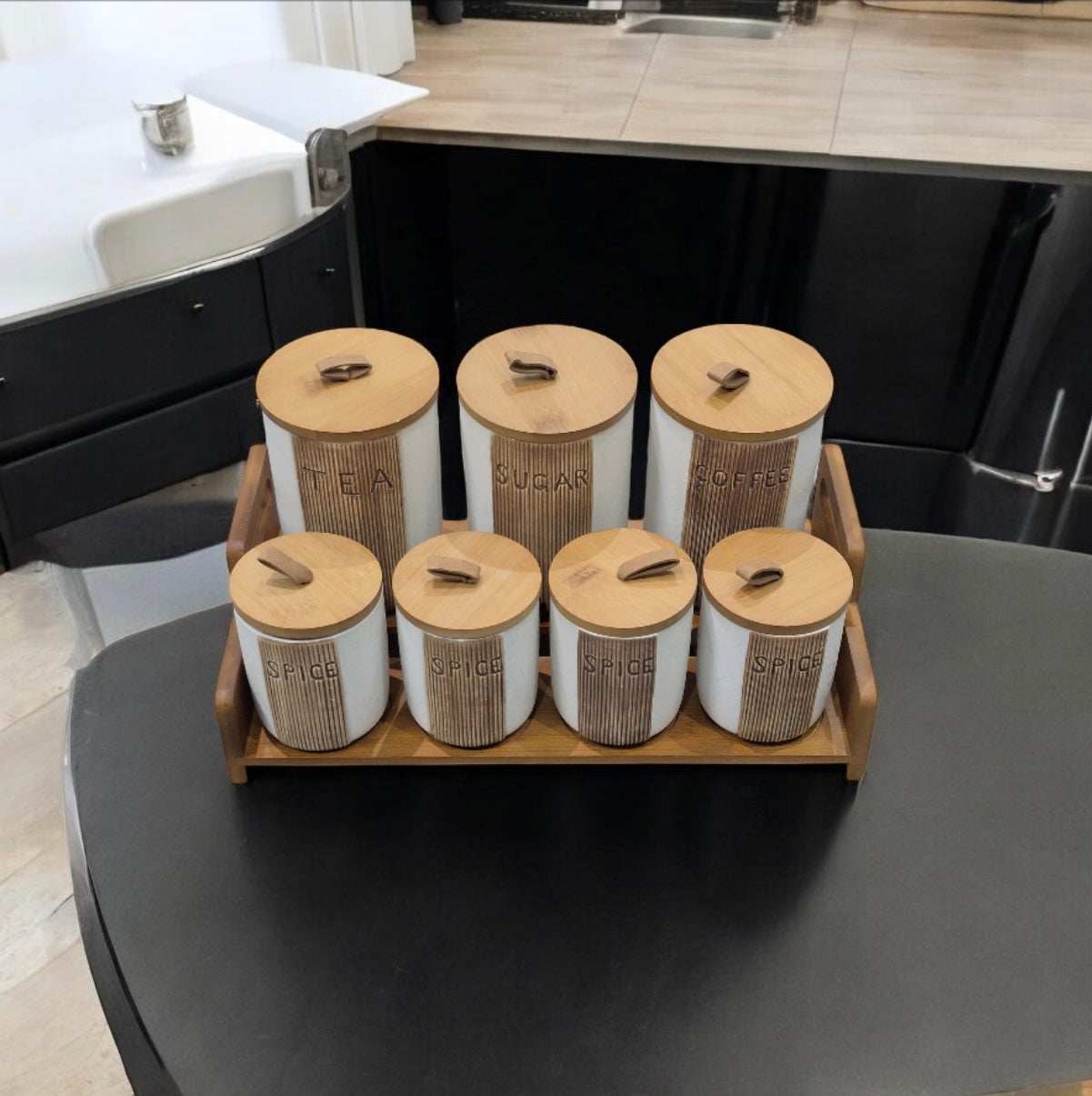 Canister set 1/7 pcs (D674)
