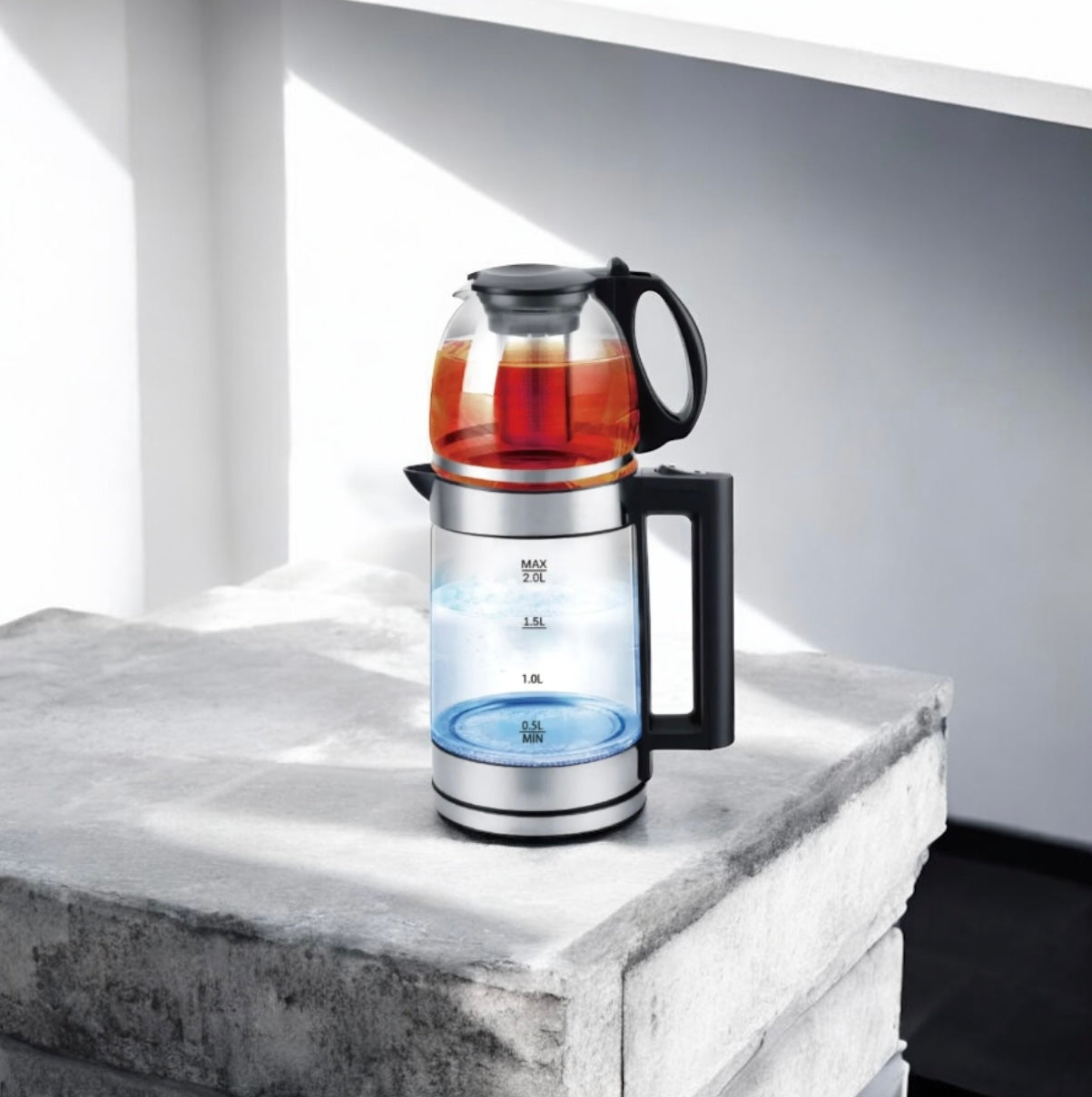 Electric Turkish teapot (A703)