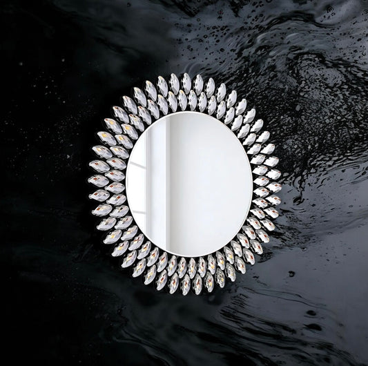 Crystal mirror 80 cm (D8)
