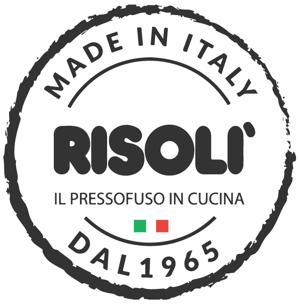 Risoli 28 cm high tech flared saucepan/wokpan